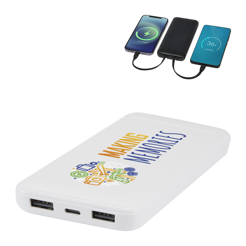 Powerbank aus recyceltem ABS